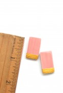 Golden Rectangle Ceramic Studs